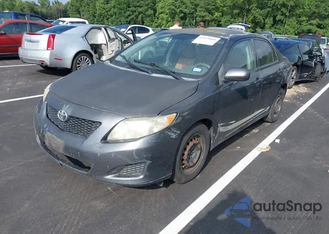 2009 Toyota Corolla Le из США, поврежденный, VIN 1NXBU40E69Z117938